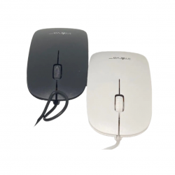 Mouse Com Fio Usb Óptico Para Notebooks E Computadores De Mesa