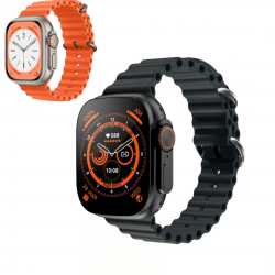 Smartwatch Ultra Mini Smart Watch Series 8 com NFC, Calculadora, Monitoramento Da Frequência Cardíaca